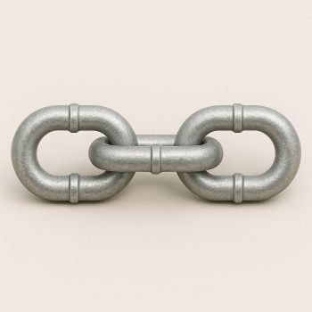 Цепь круглозвенная с буртиком Б2-4,5х34 в наличии в Луганске