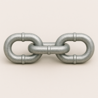 Цепь круглозвенная с буртиком Б2-3,5х18