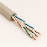 Кабель телефонный безгалогенный ПРППМ 2х2х1,2 ТУ 16-705.450-87