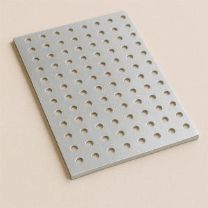 Алюминиевый перфорированный лист Rv 5х8х1 мм АМГ3Н2 в наличии в Луганске