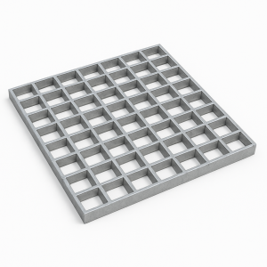 Решетчатый настил P 33х11/30х2 1000х1000 мм в наличии в Луганске