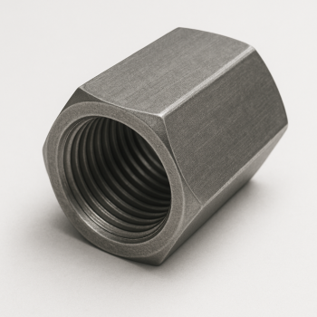 Гайка соединительная хромированная ХН35ВТ М24 мм DIN 6334 в наличии в Луганске