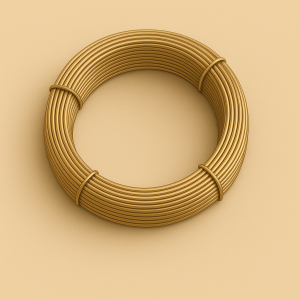 Латунная проволока тянутая 0,16 мм Л80 ГОСТ 1066-2015 в наличии в Луганске