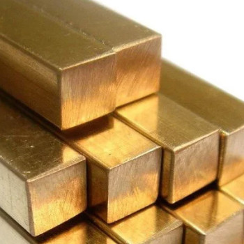 Латунный квадрат прессованный 100х100 мм ЛС59-1 ГОСТ 2060-2006 в наличии в Луганске