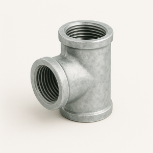 Тройник оцинкованный приварной ДУ 57 в наличии в Луганске