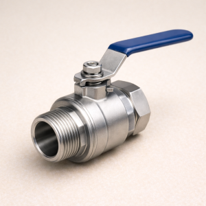 Кран шаровой из 3-х частей S-S AISI 316L 1 1/2" в наличии в Луганске