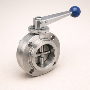 Клапан Бабочка S-S AISI 316 DN 20 (22х1,5) в наличии в Луганске