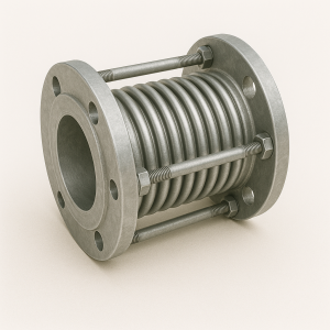 Компенсатор стальной осевой фланцевый ДУ 50 в наличии в Луганске