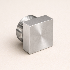 Заглушка квадратная AISI 304 2 1/2" НР в наличии в Луганске
